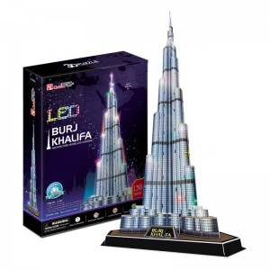 CubicFun 3D PUZZLE LED Burj Khalifa 